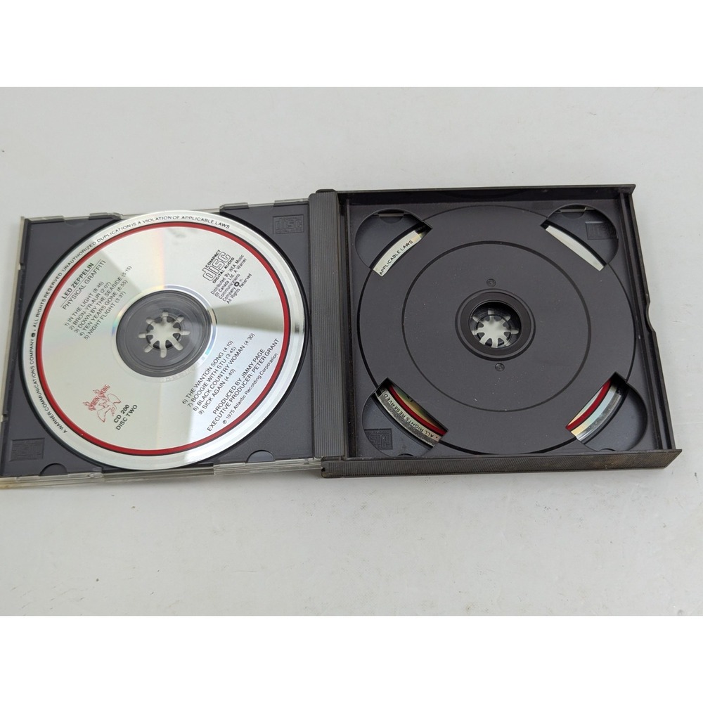 Led‎ Zeppelin – Physical Graffiti (2-CD Set, CD 200 Early Pressing) RARE OOP - Picture 2 of 4